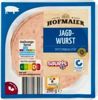Netto Marken-Discount Hofmaier Jago-Wurst Angebot