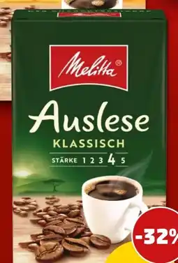 PENNY Melitta Kaffee Auslese Angebot