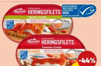PENNY Hawesta Heringsfilets Tomaten-Creme Angebot