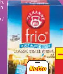 Netto Marken-Discount Teekanne Frio-Tee Kalt Aufgiessen Angebot