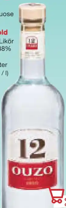 Netto Marken-Discount Ouzo 12 Anis Spirituose Angebot