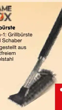 Netto Marken-Discount Flame Fox Grillbürste Angebot