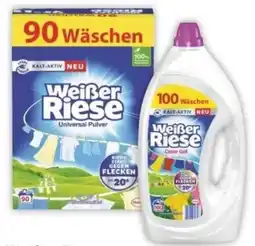 Netto Marken-Discount Weißer Riese Waschmittel Universal Pulver Angebot