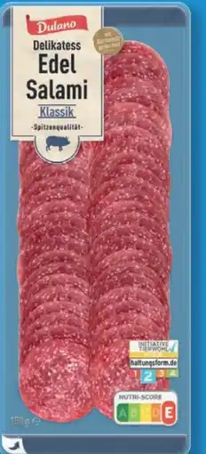 Lidl Dulano Delikatess Edelsalami Angebot