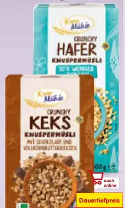 Netto Marken-Discount Korn Mühle Knusper Müsli Angebot