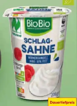 Netto Marken-Discount BioBio Bio-Schlagsahne Angebot