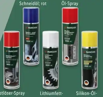 Lidl Parkside Lithiumfett-Spray Angebot