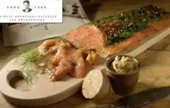 Scheck-in-Center Fiedlers Fischmarkt Norweger Lachs Graved Art Angebot