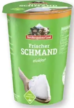 Scheck-in-Center Berchtesgadener Land Frischer Schmand Angebot