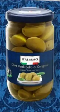 Lidl Italiamo Grüne Oliven Bella di Cerignola Angebot