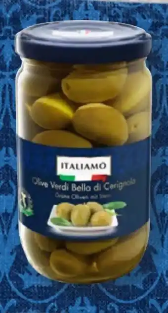 Lidl Italiamo Grüne Oliven Bella di Cerignola Angebot