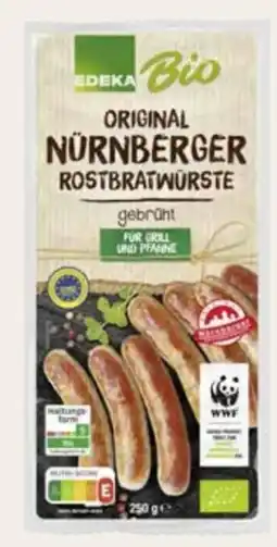 Edeka Edeka Bio Original Nürnberger Rostbratwürste Angebot