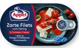 Scheck-in-Center Appel Zarte Filets vom Hering Angebot