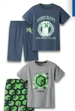 Lidl Minecraft Kinder Pyjama Angebot