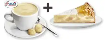 Scheck-in-Center Scheck-in Manufaktur Tasse Kaffee+1 Stück Apfel-Joghurt-Kuchen Angebot