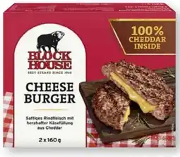Scheck-in-Center Block House Cheese Burger Angebot