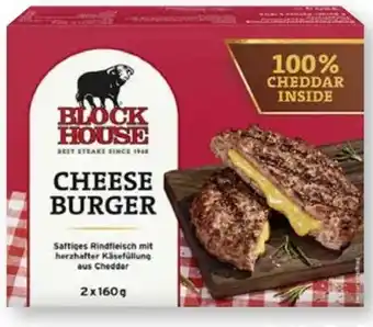 Scheck-in-Center Block House Cheese Burger Angebot