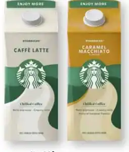 Scheck-in-Center Starbucks Caffe Latte Angebot