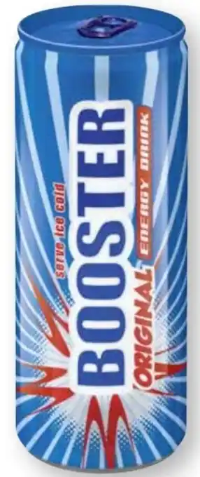 Scheck-in-Center Booster Energy Drink Angebot