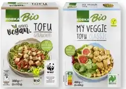 Scheck-in-Center Edeka Bio Tofu Vegan Angebot