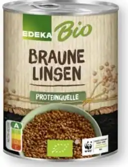 Scheck-in-Center Edeka Bio Braune Linsen Angebot