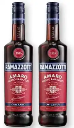 Scheck-in-Center Ramazzotti Amaro Angebot