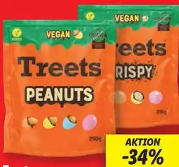 Lidl Treets The Peanut Company Peanuts vegan Angebot