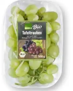 Scheck-in-Center Edeka Bio Bio-Trauben Angebot