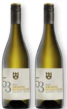 Scheck-in-Center Ortenauer Weinkeller Grauer Burgunder Kabinett 53 Angebot