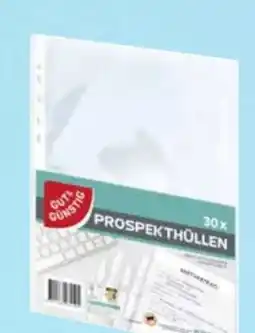 Scheck-in-Center Gut & Günstig Prospekthüllen Angebot