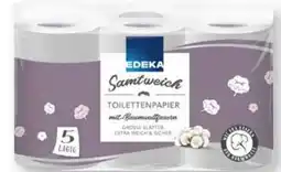 Scheck-in-Center Edeka Samtweich Toilettenpapier Angebot