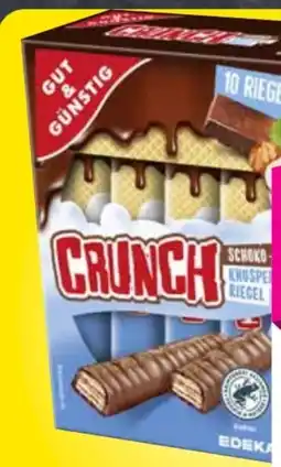 Edeka Gut & Günstig Schoko-Knusperriegel Crunch Angebot