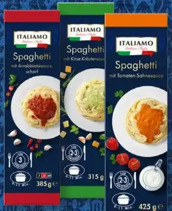 Lidl Italiamo Spaghetti mit Sauce Angebot