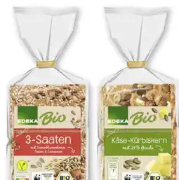 Scheck-in-Center Edeka Bio 3 Saaten Knäckebrot Angebot