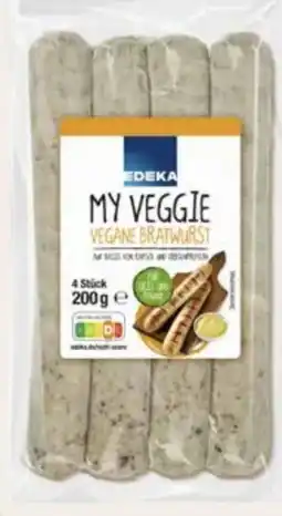 Edeka Edeka My Veggie Vegane Bratwurst Angebot