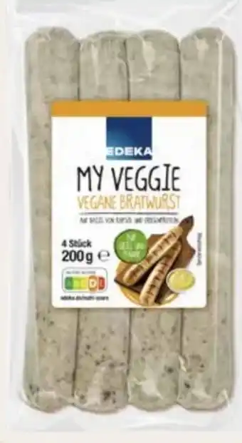 Edeka Edeka My Veggie Vegane Bratwurst Angebot