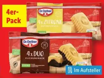 Lidl Dr. Oetker 4 kleine Zitronen-Kuchen Angebot