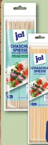 REWE Center ja! Schaschlikspieße Angebot