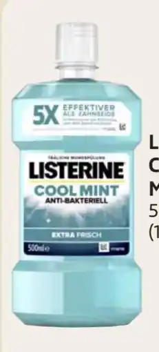 Edeka Listerine Mundspülung Cool Mint Angebot