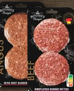 REWE Center Butcher’s Burger Angus Irish Beef Patties Angebot