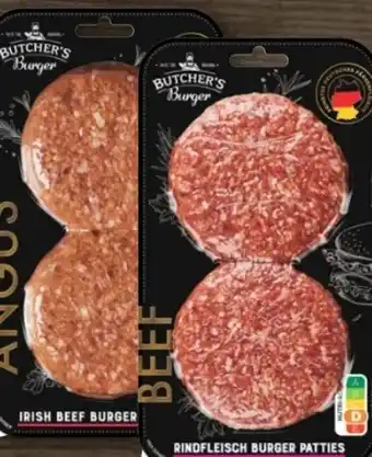 REWE Center Butcher’s Burger Angus Irish Beef Patties Angebot