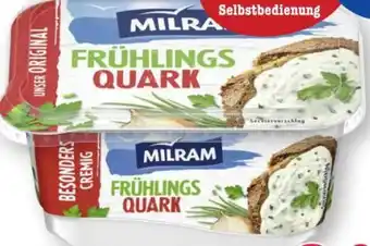 Scheck-in-Center Milram Frühlings Quark Angebot
