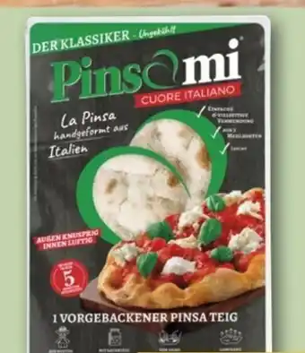REWE Center Pinsami Vorgebackener Pinsa Teig Angebot