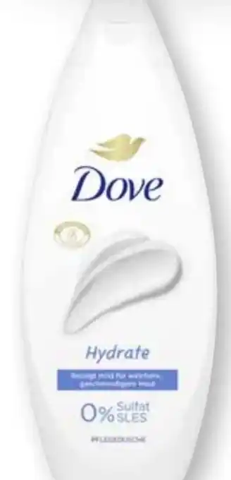Scheck-in-Center Dove Duschgel Angebot