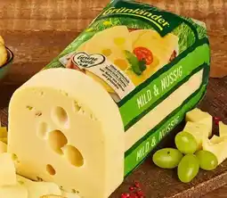 REWE Center Grünländer Schnittkäse Mild-Nussig Angebot