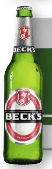 Scheck-in-Center Beck's Bier Angebot