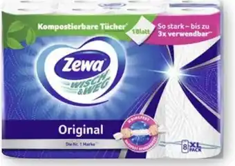 Scheck-in-Center Zewa Wisch & Weg Küchentücher Original Angebot