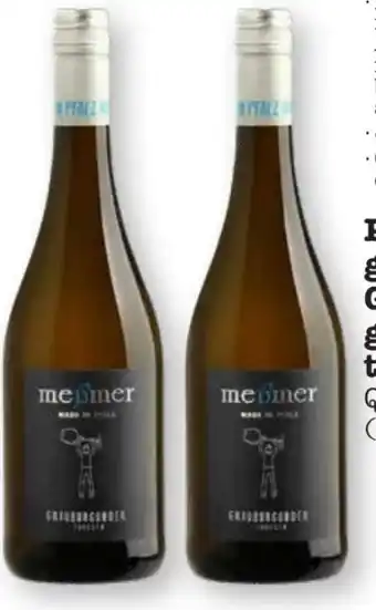 Scheck-in-Center Weinhaus Meßmer Grauburgunder Angebot