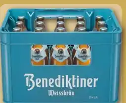 REWE Center Benediktiner Weissbier Hell Angebot