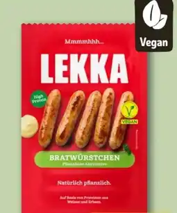 REWE Center Lekka Vegane Bratwürstchen Angebot